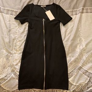 Zara Mini Zip Dress